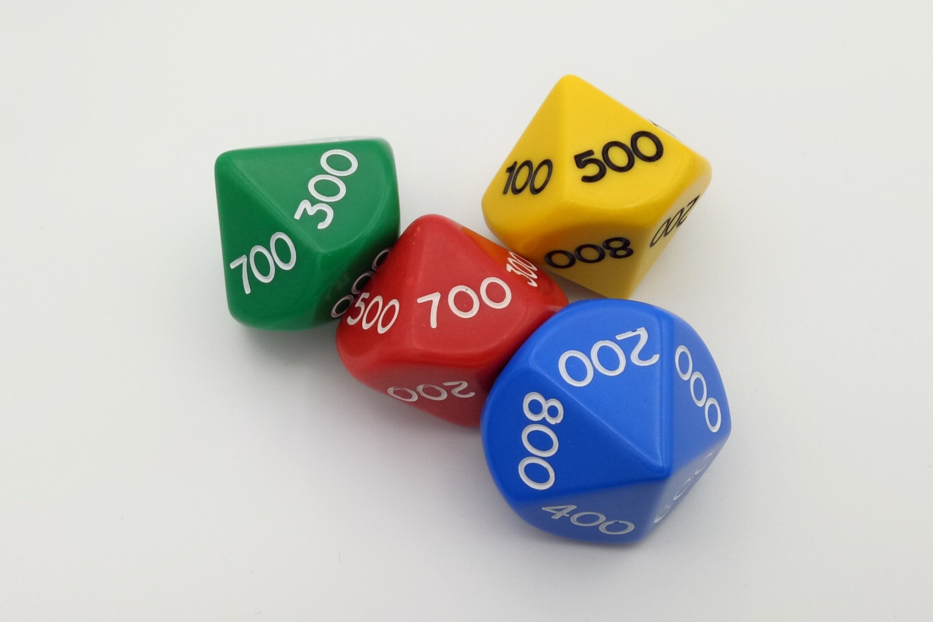 100-sided dice big (100-900)