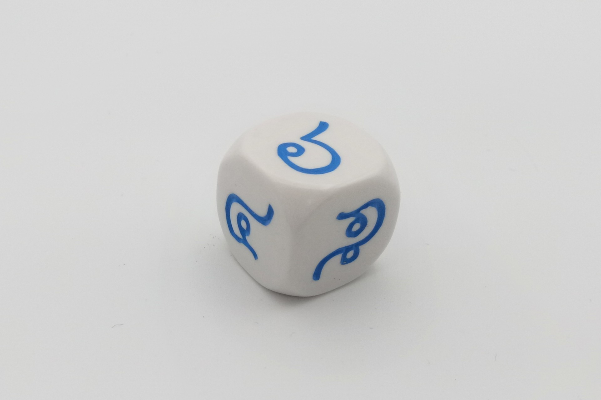 thai word numbers dice 1 to 6