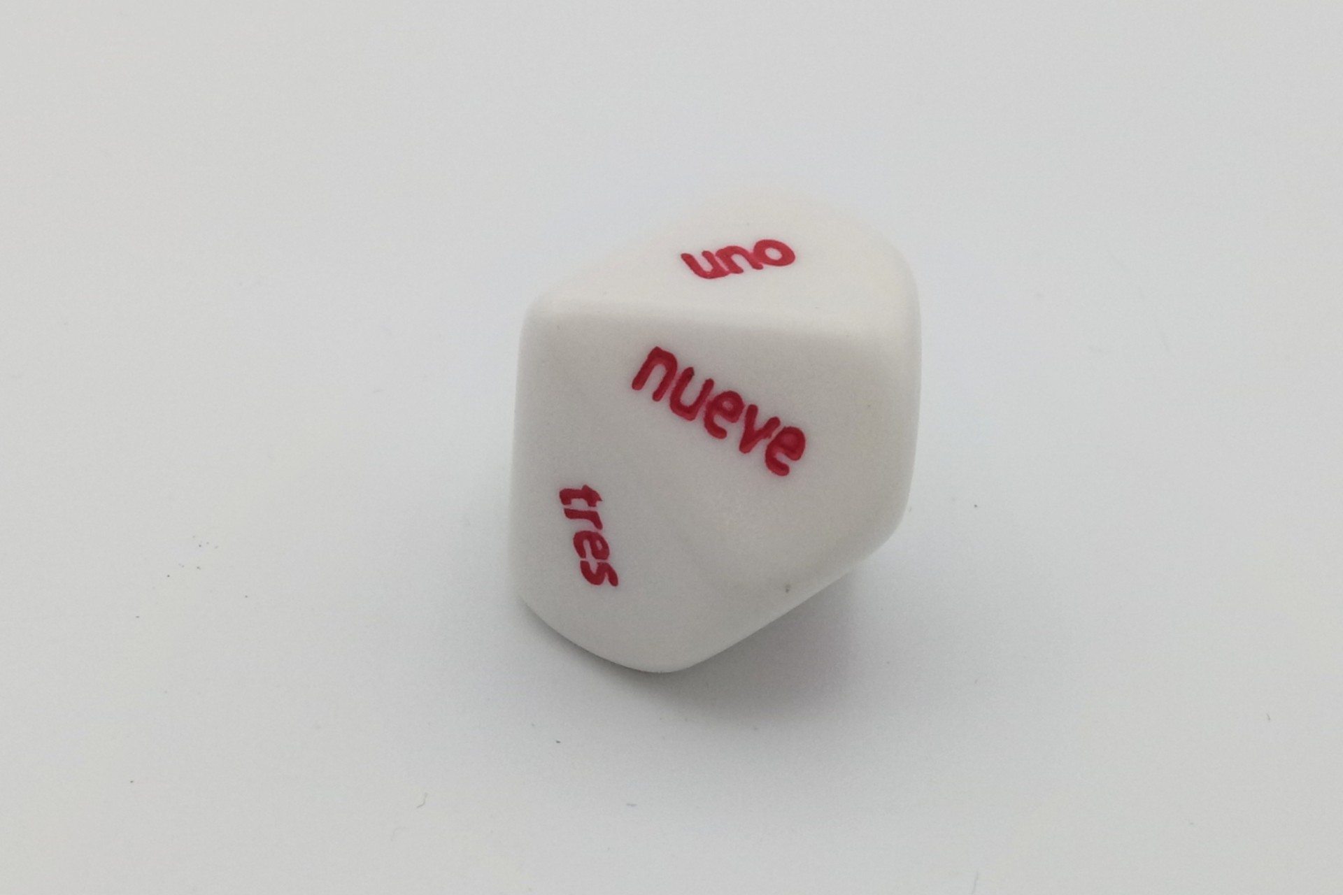 10 sided spanish number dice 1 to 10
