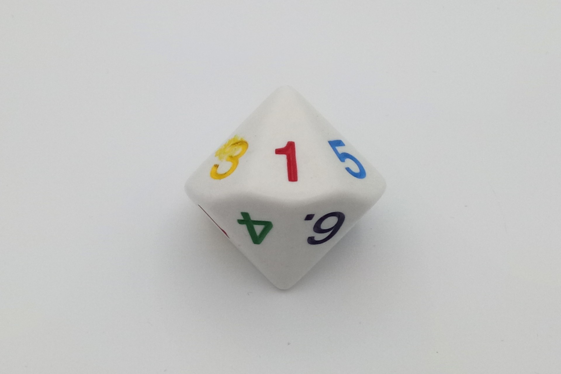 14-sided dice 1-7 twice 35 mm