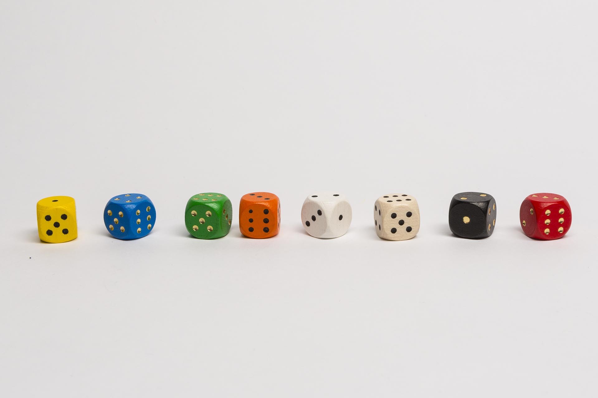 wooden dice
