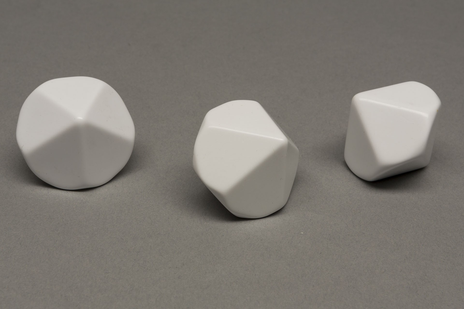 10-sided blank dice