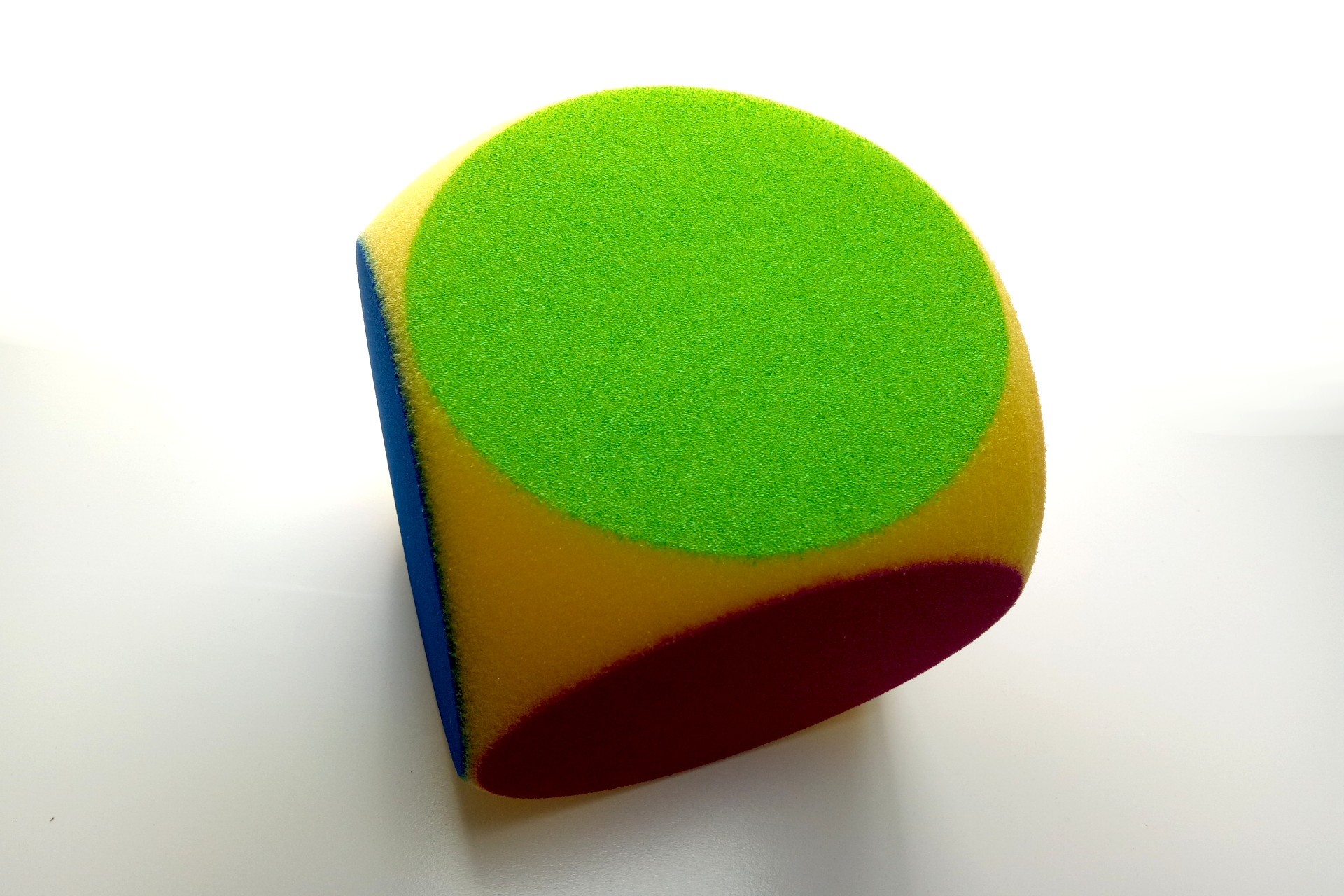 Foam color dice 16 cm