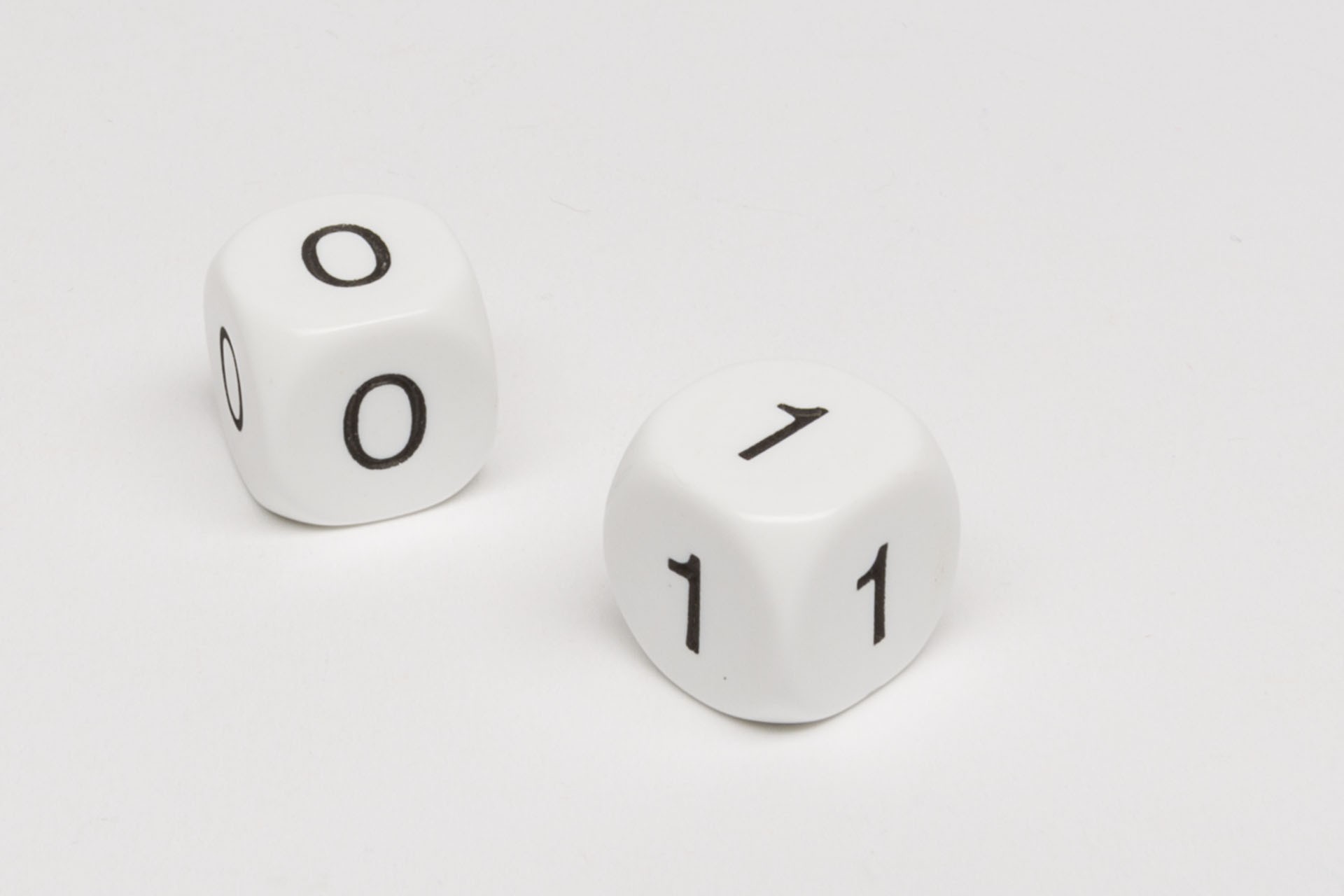 Math dice binary dice