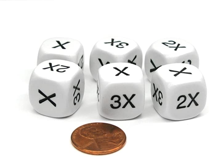 Math dice Multiplier