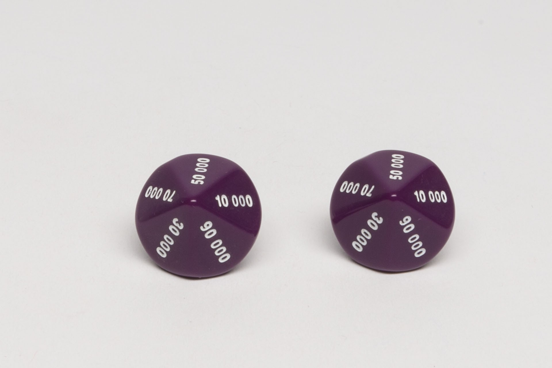 Plastic dice 10,000