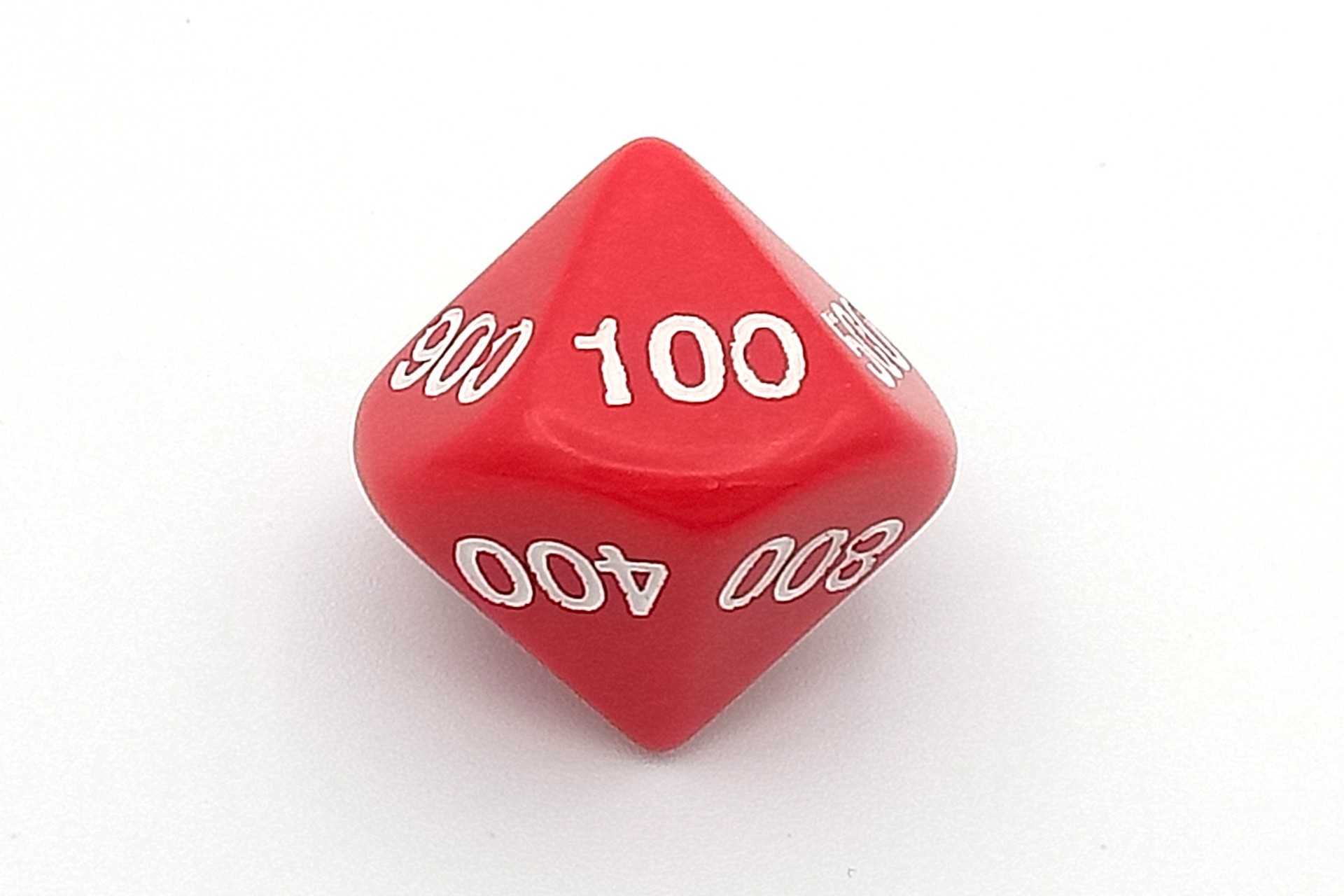 Plastic dice 100