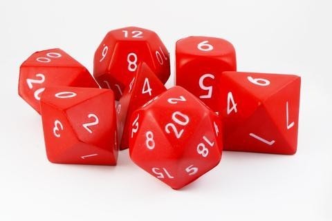 Set foam dice