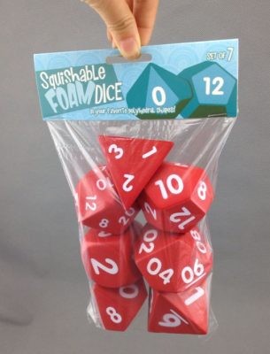 Set Foam dice