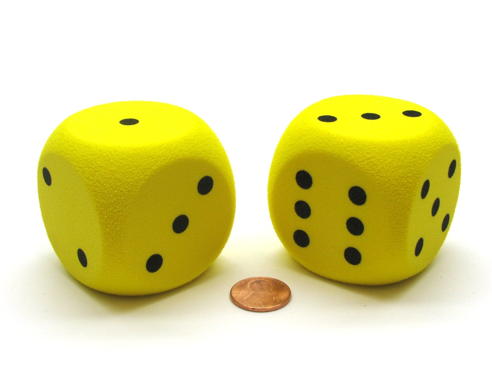 Foam dice 50mm with dots