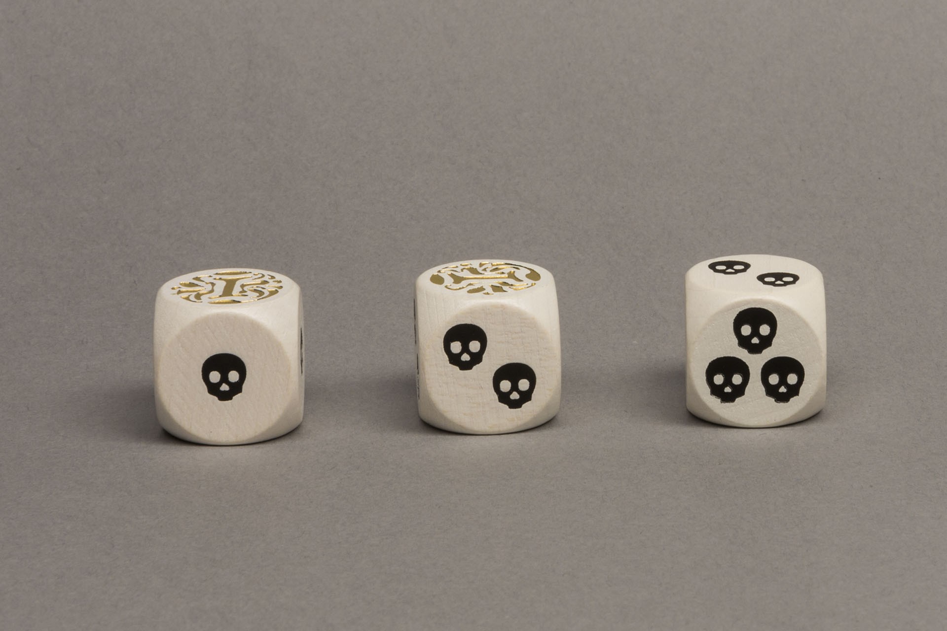 Special dice with imprint