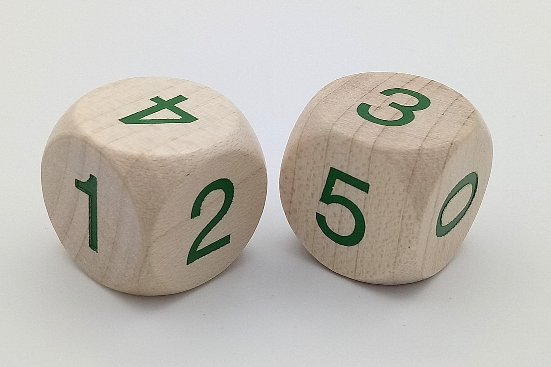 Number dice 0-5