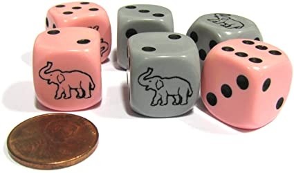 Elephant dice