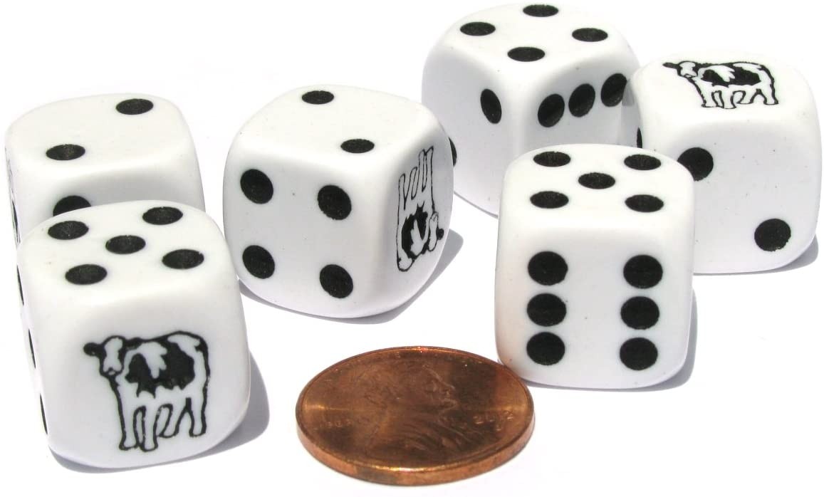 Cow dice