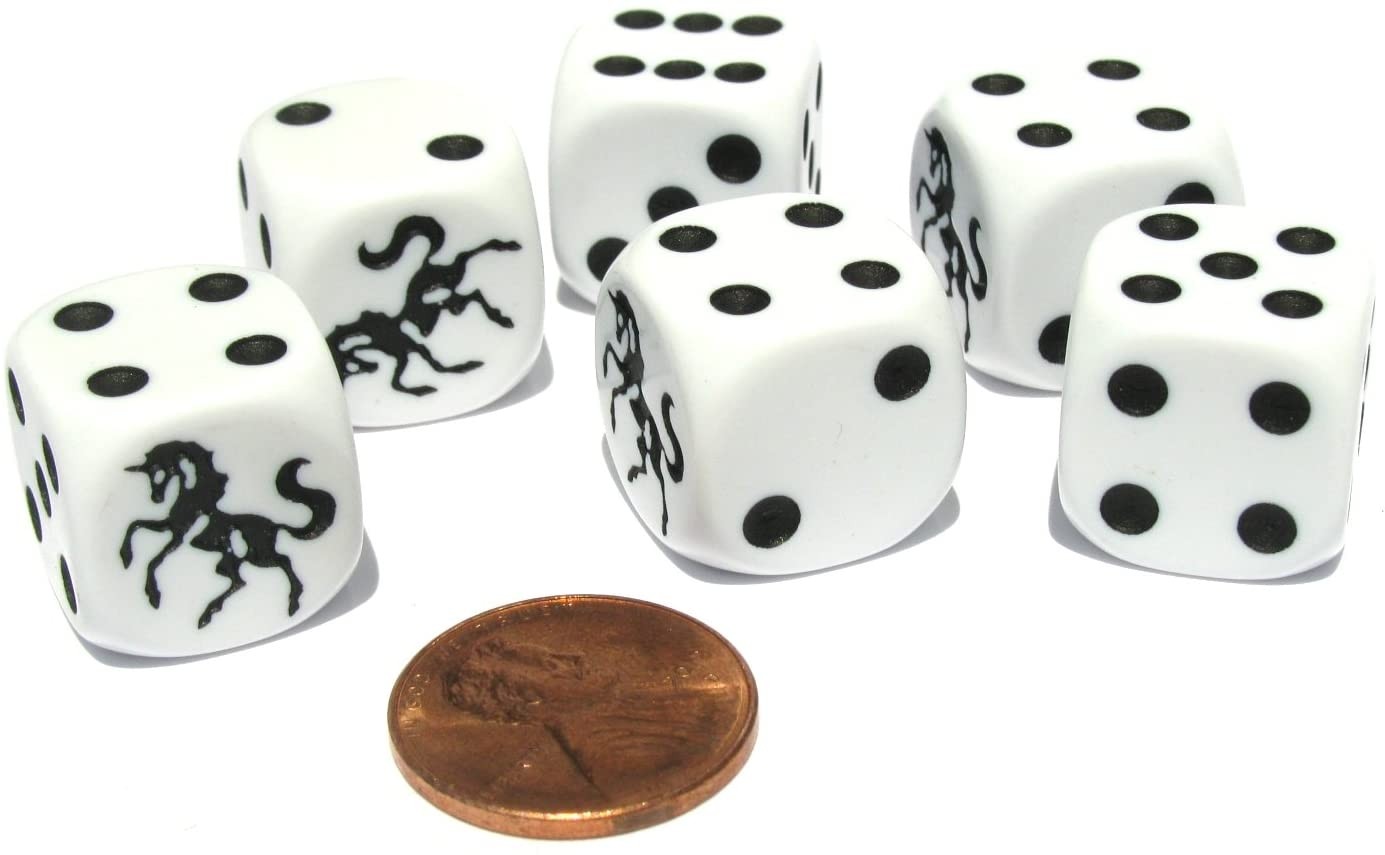 Unicorn dice
