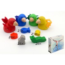 Wingspan - wooden parts for counters