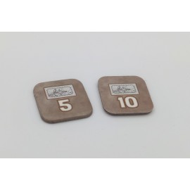 Game marker with banknote