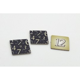 Number tokens (set for CATAN expansion)