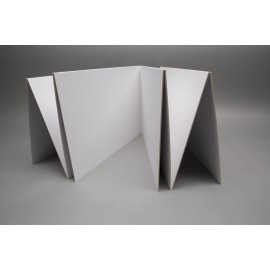 Game Board DinA4 four times foldable, 8 parts special size