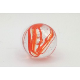 Glass marbles white
