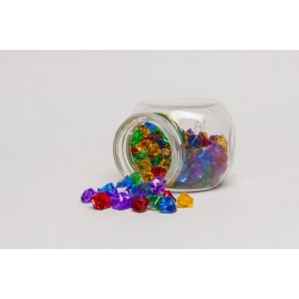 Bonbon glass - with crystal gems