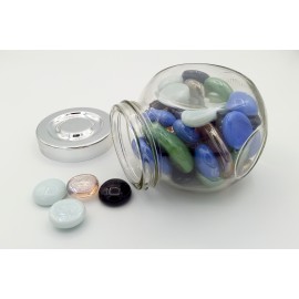 Bonbon glass - with glass nuggets