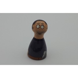 Handpainted pawns - business student