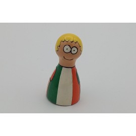 Handpainted pawns - Irish guy