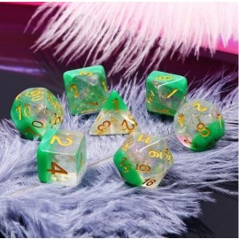 Dice set Spring Dew