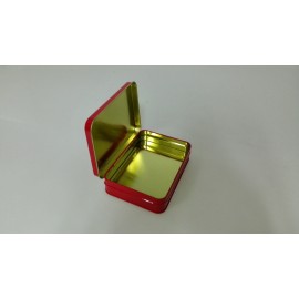 Metal box red