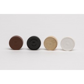 Wooden discs 23 x 7 mm - Backgammon, Checkers with imprint