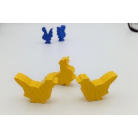 Rooster, cock, hen