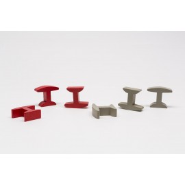Parasol, anchor, T, scale