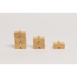 Stackable part, roof