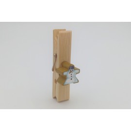 present clothespin - Christmas