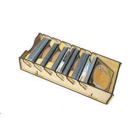 Inserts / storage modules for game boxes - Wood - module playing cards