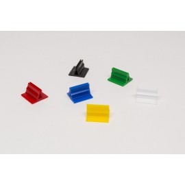 Plastic bases colored