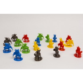 Set elephants with warriors Clash of Cultures: Civilizations 