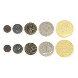Set metal coins - China