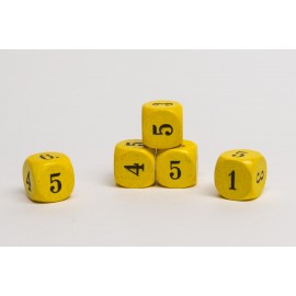 Number dice 18mm