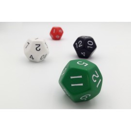 12-sided dice 35 mm