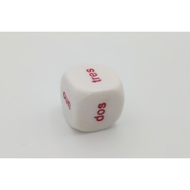 spanish word numbers dice 1 to 6