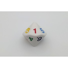 14-sided dice 1-7 twice 35 mm