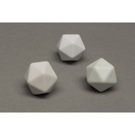 20-sided blank dice small