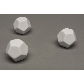 12-sided blank dice