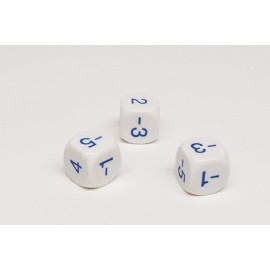 Math dice Plus-Minus dice even