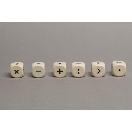 Math dice operators type 1