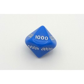 Plastic dice 1,000