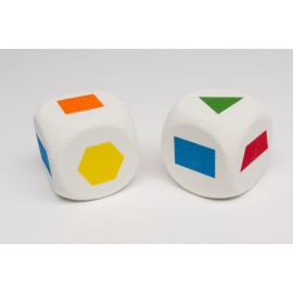 Foam dice forms & colors