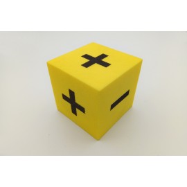 Foam dice + -